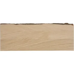 Duraline wandplank eikenfineer met schors 60x23,5 cm 38 mm