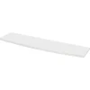Duraline wandplank gebogen XS2 wit hout 80x23,5 cm 18 mm