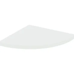 Duraline wandplank hoek XS2 wit 30x30 cm 18 mm