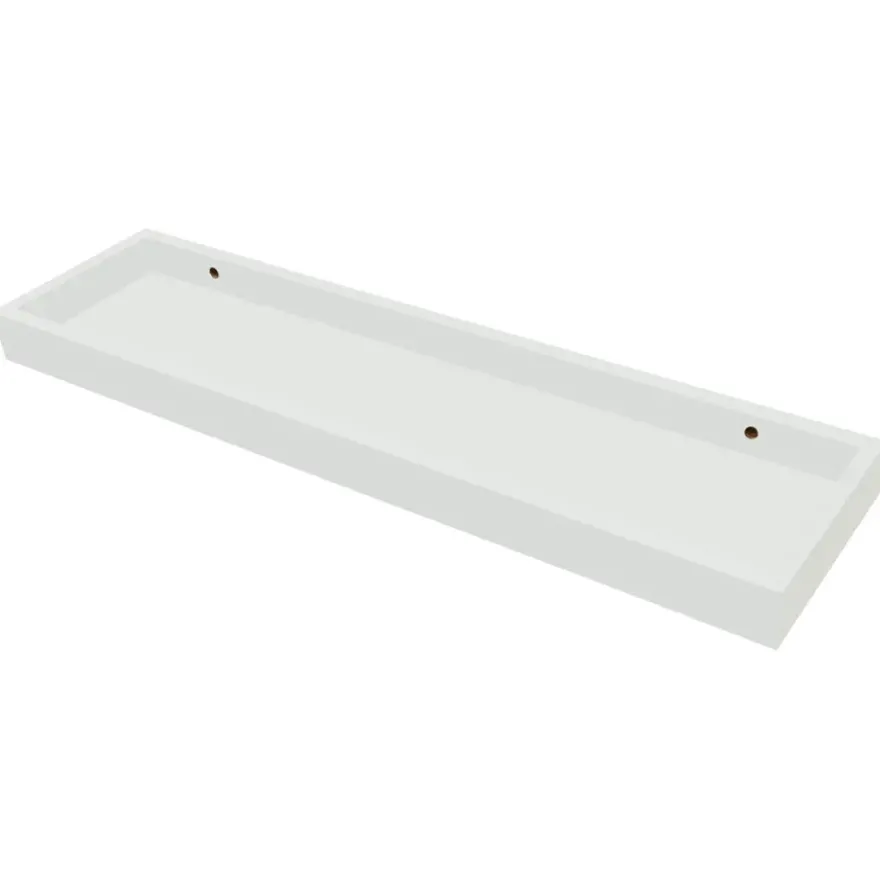 Duraline wandplank modern wit 60x4x15 cm