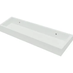 Duraline wandplank wit lak 40x4x15 cm