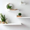 Duraline wandplank XL4 wit lak 80x23,5 cm 38 mm