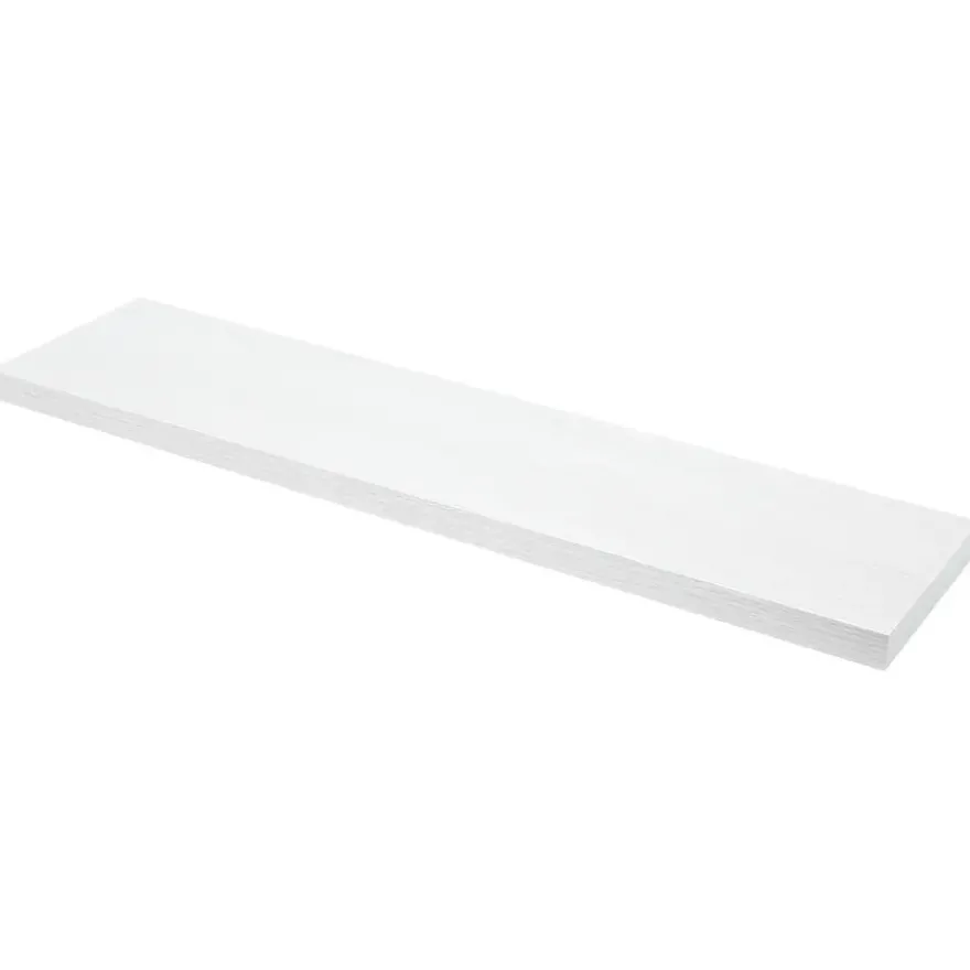 Duraline wandplank XL4 wit eiken 118x23,5 cm 38 mm