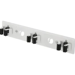 Duraline bezemhouder wit 36x7x5 cm