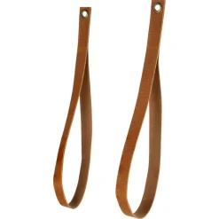 Duraline leren band croco cognac 100 cm 2s stuks