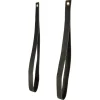 Duraline leren band croco zwart 100 cm 2 stuks