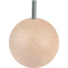 Duraline meubelpoot bol naturel eiken Ø7 cm