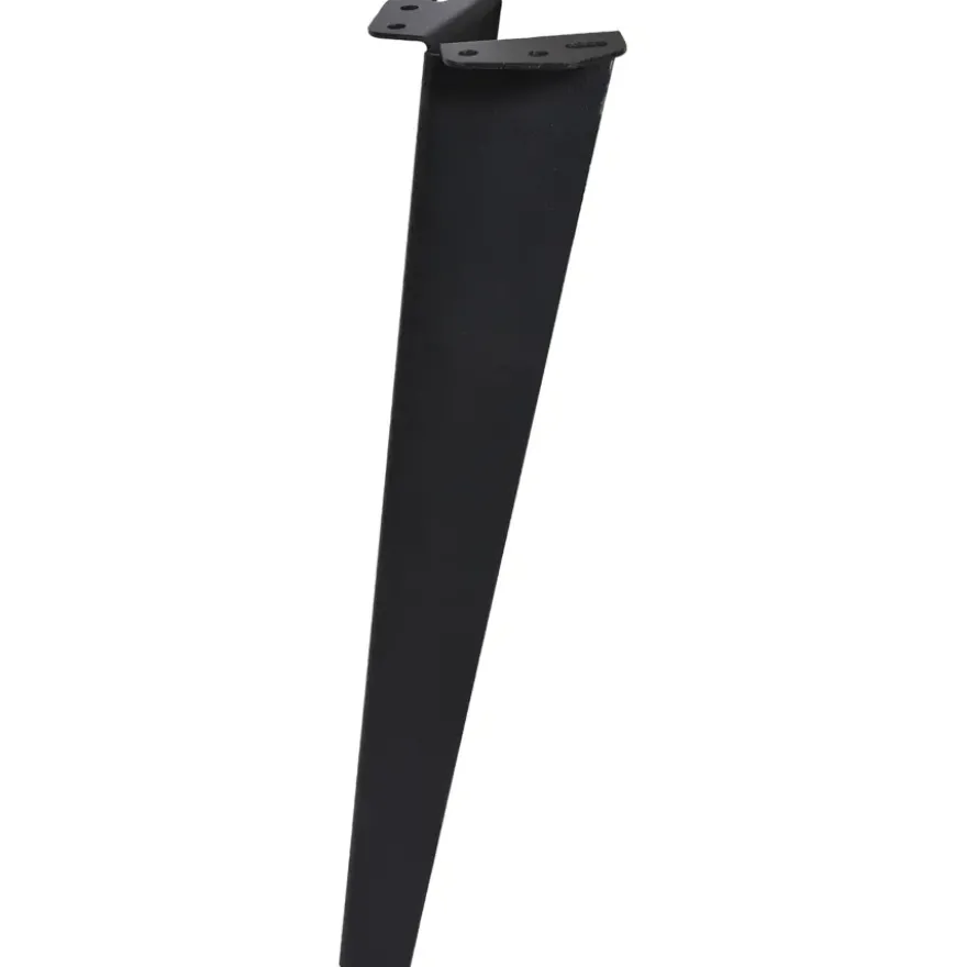 Duraline meubelpoot Folded Leg Sola zwart 40 cm