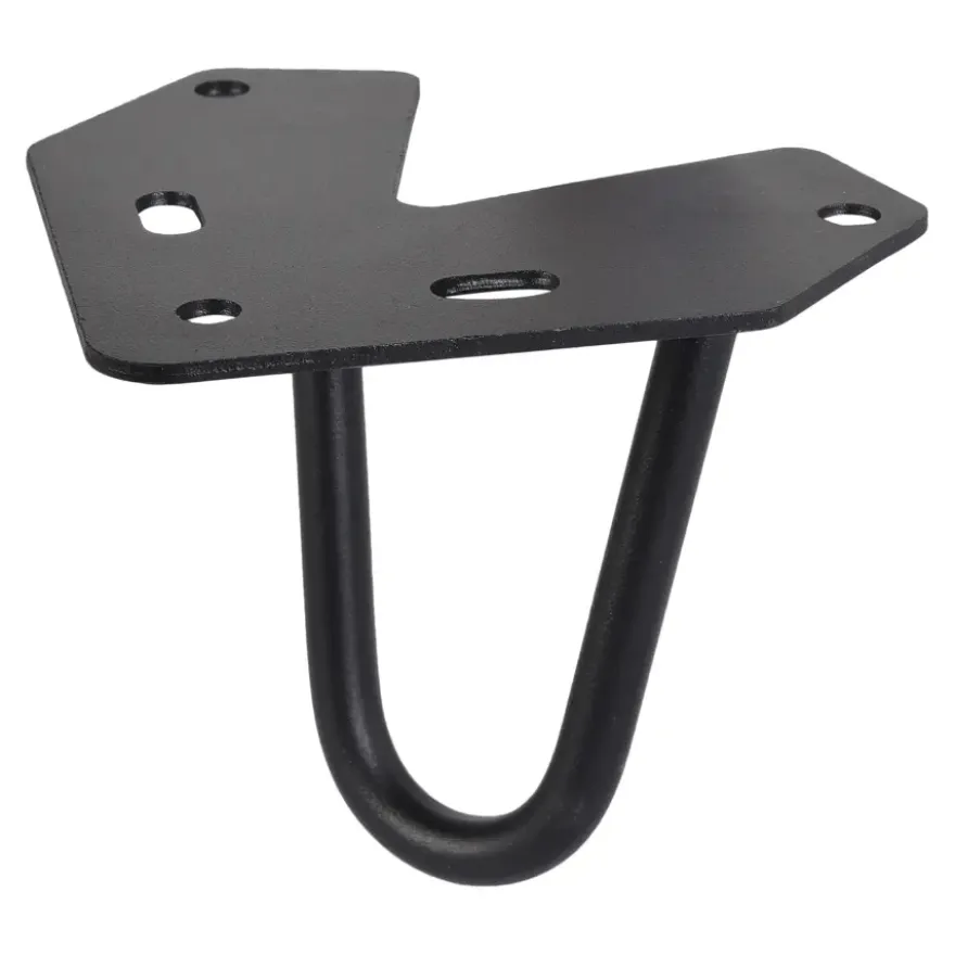 Duraline meubelpoot Hairpin zwart 10 cm