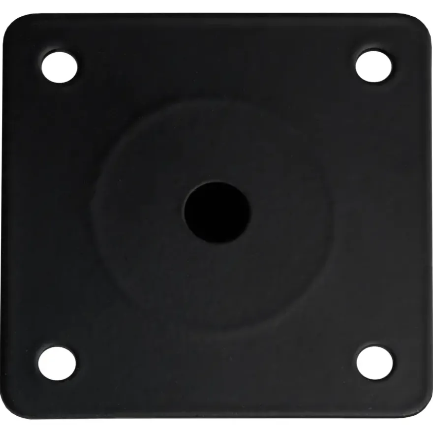 Duraline meubelpoot mat zwart 15 cm