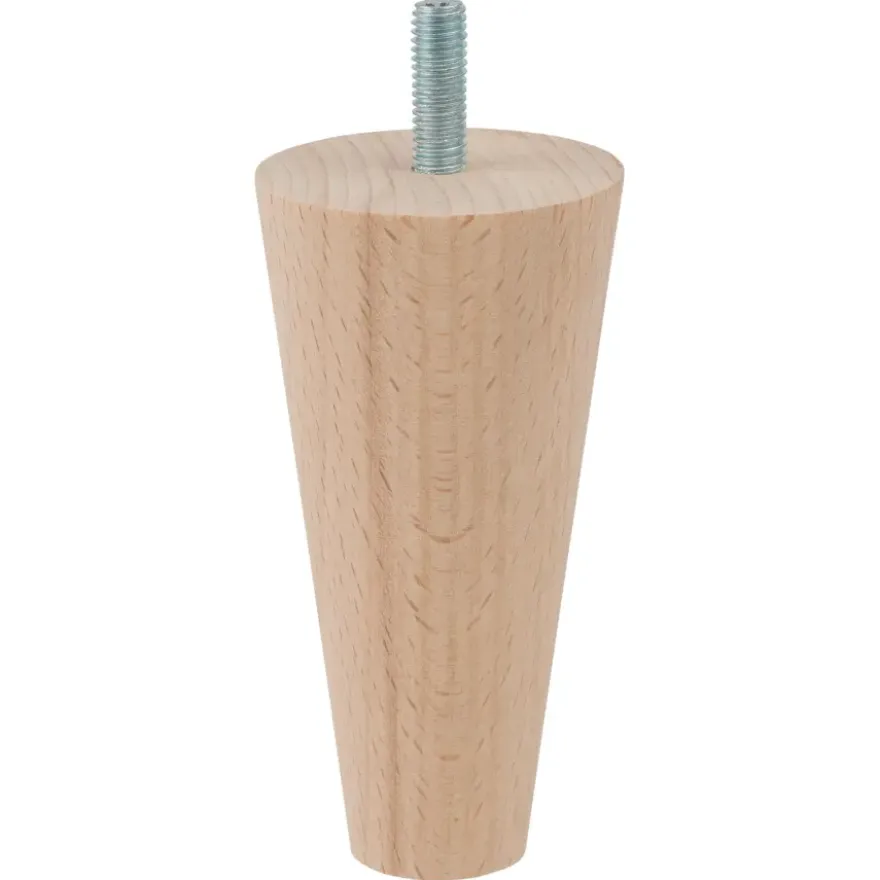 Duraline meubelpoot rond beuken Ø2,5x5x10 cm