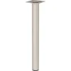 Duraline meubelpoot rond zand / beige staal Ø3x30 cm