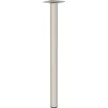 Duraline meubelpoot rond zand / beige staal Ø3x40 cm