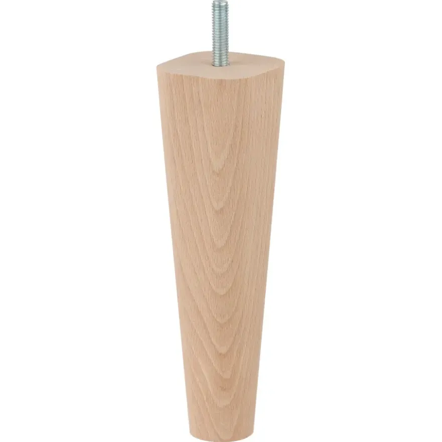 Duraline meubelpoot vierkant/rond beuken 18 cm
