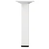Duraline meubelpoot vierkant wit 2,5x2,5x15 cm