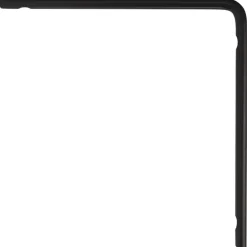 Duraline plankdrager buis matzwart 20x20 cm