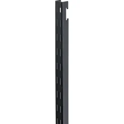 Duraline rail 175 cm zwart t.b.v. Duraline opbergsysteem hangend