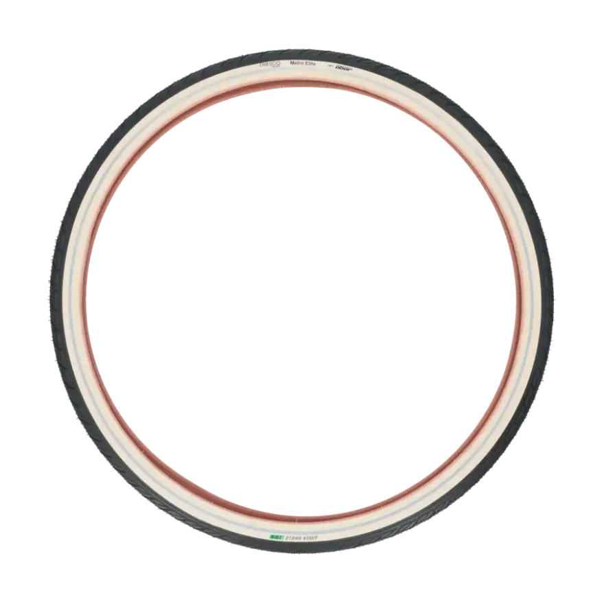 Dutch perfect buitenband 28 x 1.75 zwart/creme