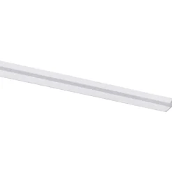Eindprofiel kunststof wit 4x20 mm lengte 260 cm