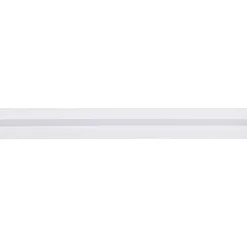 Eindprofiel kunststof wit 4x20 mm lengte 260 cm