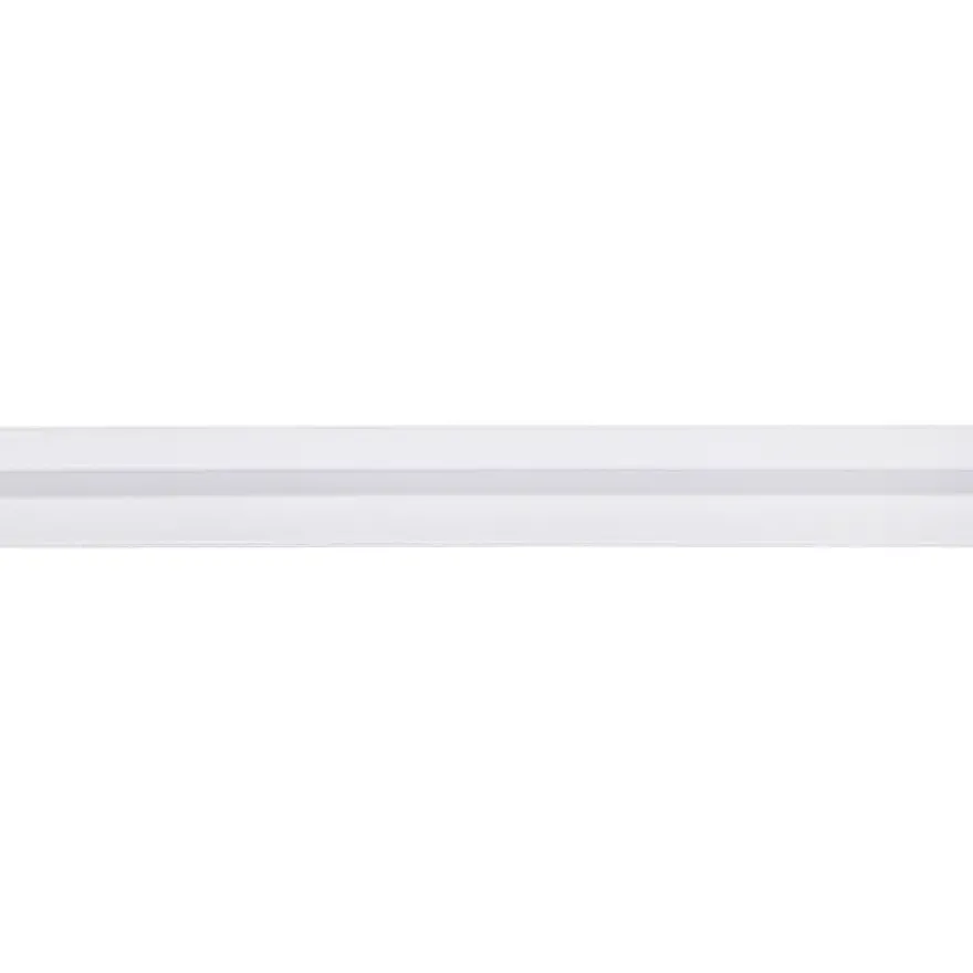 Eindprofiel kunststof wit 4x20 mm lengte 260 cm