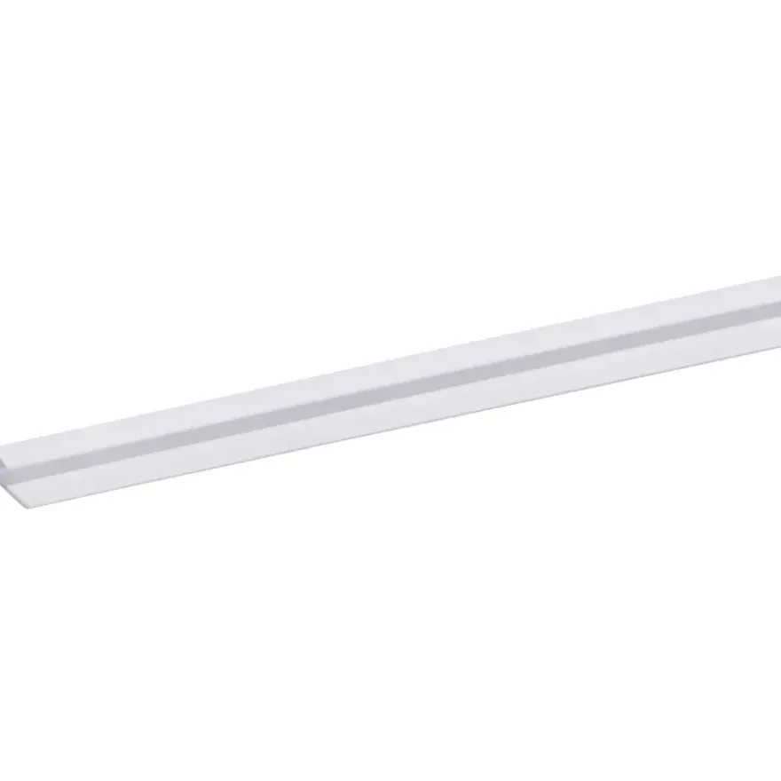 Eindprofiel kunststof wit 4x20 mm lengte 260 cm