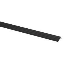 Eindprofiel Zelfklevend Zwart 116cm