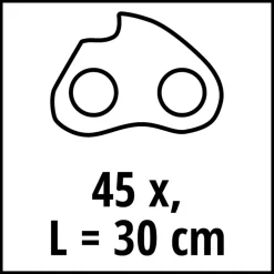 Einhell ketting 30cm