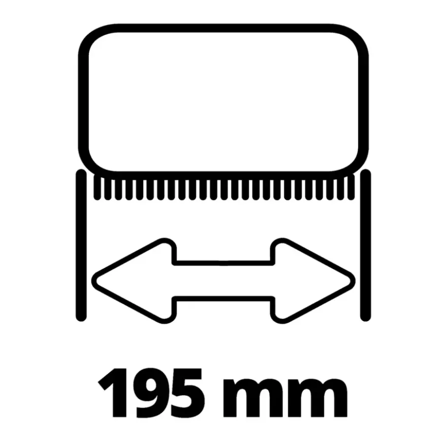 Einhell ultra borstelset voor steen - Ø115mm 2 stuks tbv de Picobella oppervlaktereiniger
