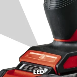 Einhell 18V accuboormachine TE-CD 18/45 Li Kit incl. 2 accu's 2Ah + snellader + 22-delige boren- en bitset + koffer
