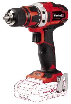 Einhell 18V accuboormachine TE-CD 18/40 LI (zonder accu)