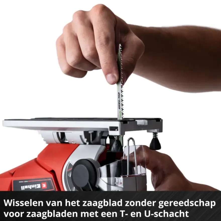 Einhell 18V accu decoupeerzaag TE-JS 18/80 LI zonder accu