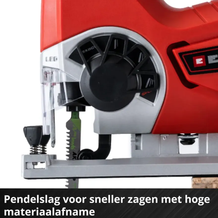 Einhell 18V accu decoupeerzaag TE-JS 18/80 LI zonder accu