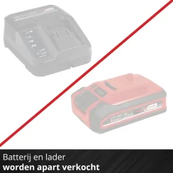Einhell 18V accu terrasreiniger Picobella 18/90 LI zonder accu