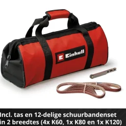 Einhell 18V bandschuurmachine / powerfile TE-BF 18 LI (zonder accu)