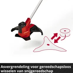 Einhell 18V bosmaaier AGILLO 18/200 (zonder accu)