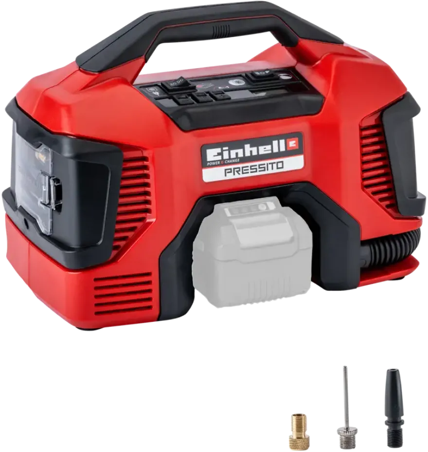 Einhell 18V compressor 6-in-1 Pressito Hybrid (zonder accu)