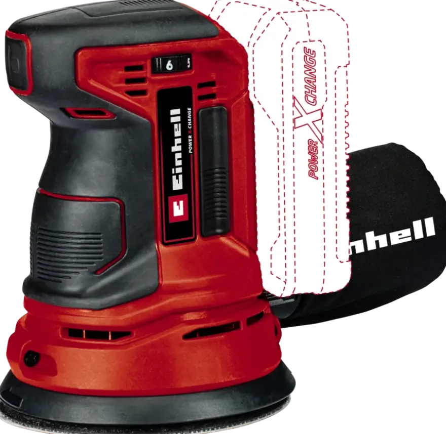 Einhell 18V excentrische schuurmachine TE-RS 18 LI (zonder accu)