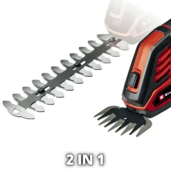 Einhell 18V gras-/heggenschaar GE-CG 18/100 Li T (zonder accu)