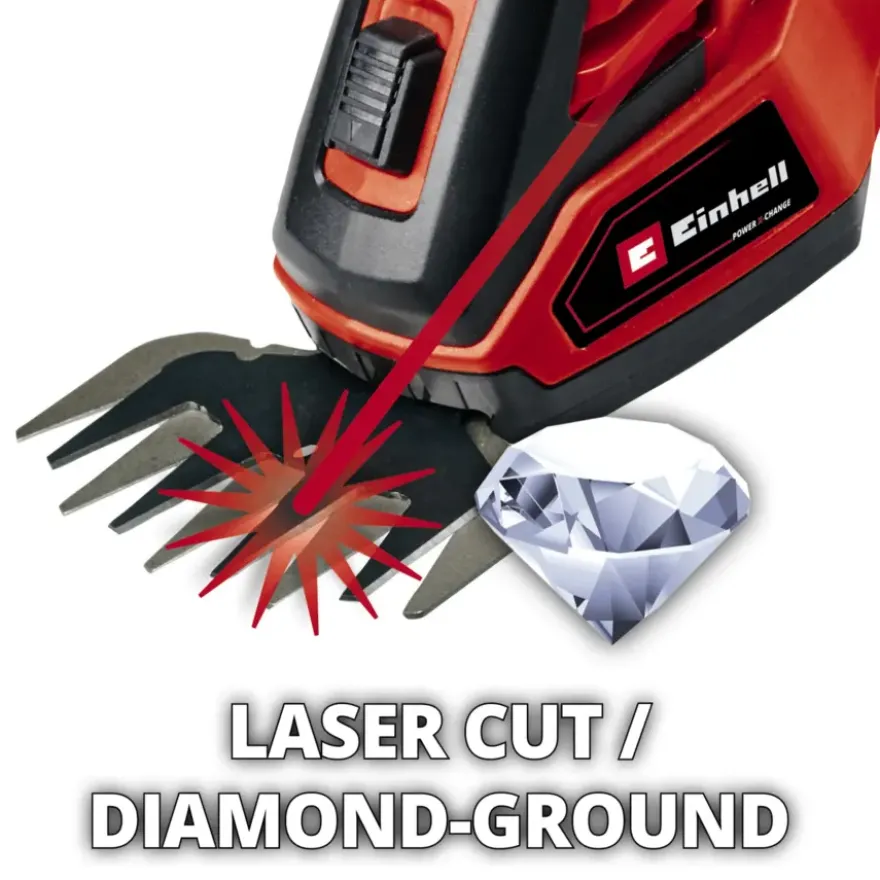 Einhell 18V gras-/heggenschaar GE-CG 18/100 Li T (zonder accu)
