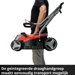 Einhell 18V grasmaaier GE-CM 18/33 Li Kit (incl. 4.0Ah accu en oplader)