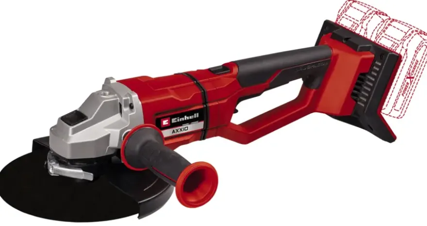 Einhell 18V haakse slijper / slijptol AXXIO 36/230 Q (zonder 2 accu's)
