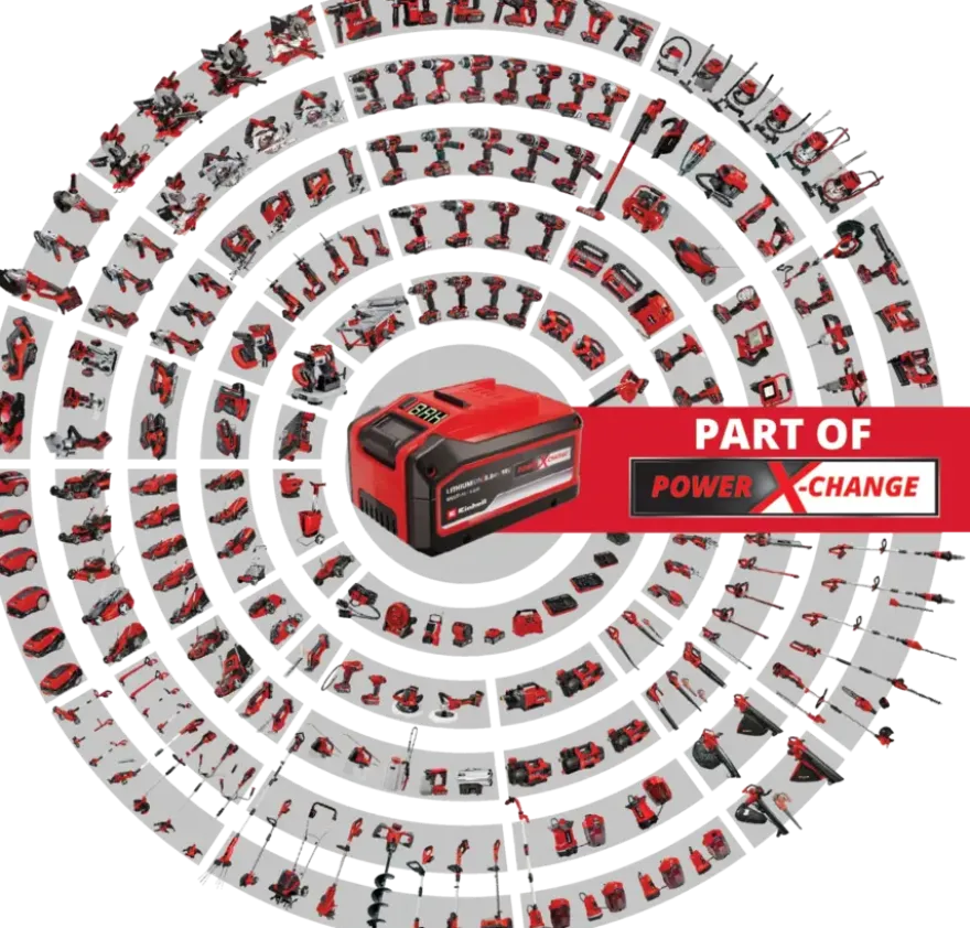 Einhell 18V klopboormachine TE-CD 18/48 LI incl. 2 accu's 2.0Ah + lader + koffer