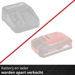 Einhell 18V kruimeldief / handstofzuiger TE-HV 18/06 (zonder accu)
