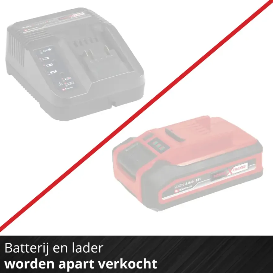 Einhell 18V kruimeldief / handstofzuiger TE-HV 18/06 (zonder accu)