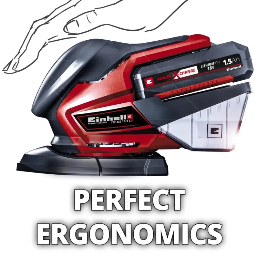 Einhell 18V multischuurmachine TE-OS 18/150 LI (zonder accu)