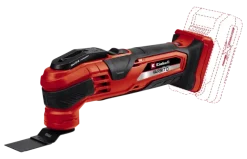 Einhell 18V multitool Varrito (zonder accu)
