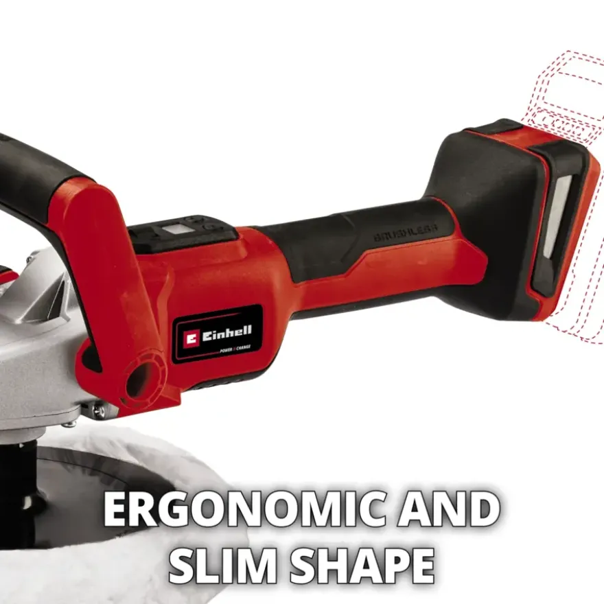 Einhell 18V polijst-/schuurmachine CE-CP 18/180 Li E (zonder accu)