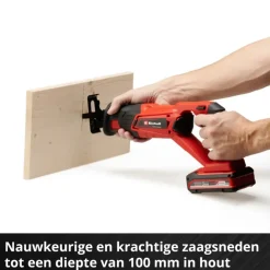 Einhell 18V reciprozaag TE-AP 18/22 LI (zonder accu)