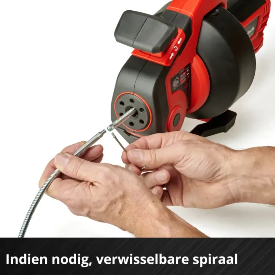 Einhell 18V rioolontstopper TE-DA 18/760 Li Solo (zonder accu)